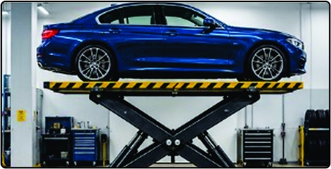Flush Low-Rise Scissor Parking Platform for Modern Architecture