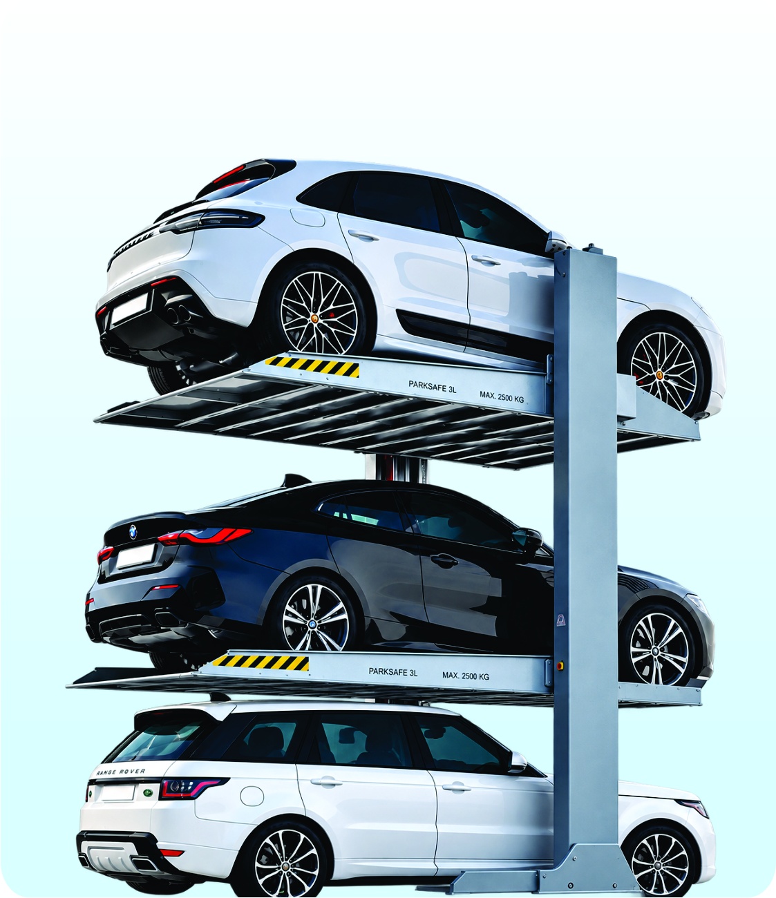 Koredock Three-Level High-Density Stack Parking System Multiplier