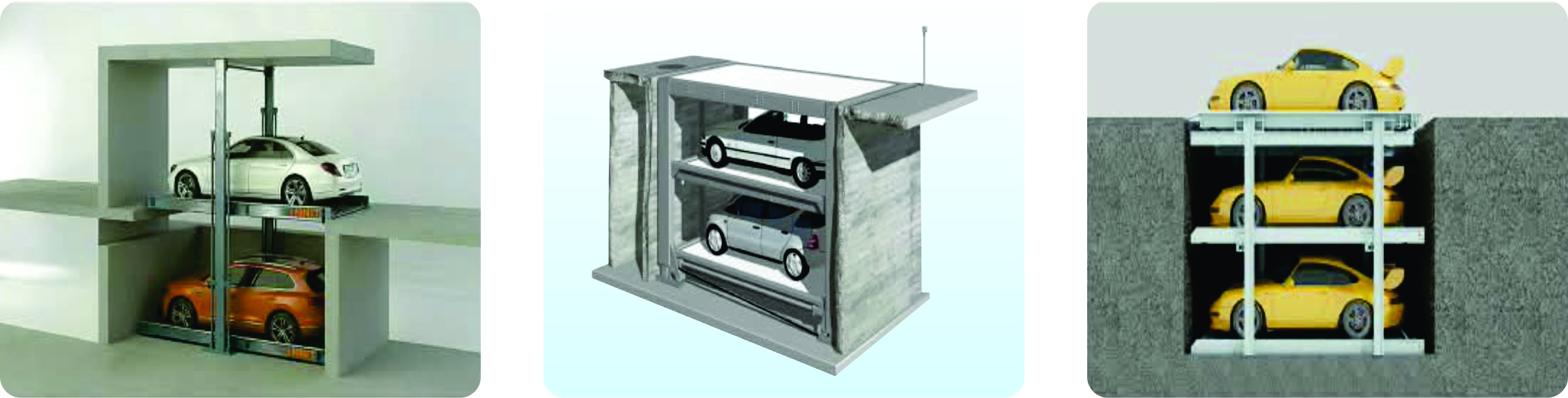 Koredock Subterranean Underground Pit Parking System Installation